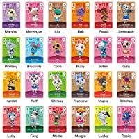 24 tarjetas de juego NFC para cruces de animales nuevos horizontes para Nintendo Switch